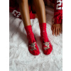Dámske vianočné ponožky Milena 1283-036 Malý sob červená 37-41 Dámske vianočné ponožky Milena 1283-036 Malý sob červená 37-41
