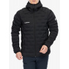 Zateplená bunda Mammut Sender IN Hooded Jacket - black Zateplená bunda Mammut Sender IN Hooded Jacket - black
