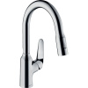 HANSGROHE Focus M42 páková drezová batéria s vyťažiteľnou sprškou s prepínaním, 2jet, výška výtoku 183 mm, chróm, 71801000 HANSGROHE Focus M42 páková drezová batéria s vyťažiteľnou sprškou s prepínaním, 2jet, výška výtoku 183 mm, chróm, 71801000
