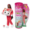 Mattel Barbie Cutie Reveal Barbie v kostýme - Mačiatko v čiernom kostýme pandy Mattel Barbie Cutie Reveal Barbie v kostýme - Mačiatko v čiernom kostýme pandy