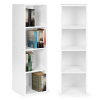 Modern Shelf Cabinet White 4 Shelves Loft ModernHome Modern Shelf Cabinet White 4 Shelves Loft ModernHome