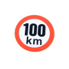 Samolepka rýchlosť 100 km, průměr 150 mm Samolepka rýchlosť 100 km, průměr 150 mm