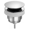 Omp tea Umyvadlová výpust 5/4“, click-clack, velká zátka, 10-45mm, chrom Omp tea Umyvadlová výpust 5/4“, click-clack, velká zátka, 10-45mm, chrom