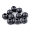 Drevené korálky Ø25 mm Farba: 7 šedá Drevené korálky Ø25 mm Farba: 7 šedá