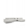 Dolmar Rohová prešívaná sedacia súprava Bello U Dolmar Rohová prešívaná sedacia súprava Bello U