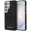 Karl Lagerfeld - Wrapped Leather with Karl Round Point Logo MagSafe puzdro pre Samsung Galaxy S26 Ultra - čierne Karl Lagerfeld - Wrapped Leather with Karl Round Point Logo MagSafe puzdro pre Samsung Galaxy S26 Ultra - čierne