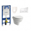 Cenovo zvýhodnený závesný WC set Geberit do ľahkých stien / predstenová montáž + WC Laufen Laufen Pro Nordic SIKOGES3H5 Cenovo zvýhodnený závesný WC set Geberit do ľahkých stien / predstenová montáž + WC Laufen Laufen Pro Nordic SIKOGES3H5