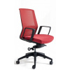 BESTUHL Kancelárska stolička J17 BLACK BP červená BESTUHL Kancelárska stolička J17 BLACK BP červená