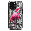 Lesklé puzdro MagSafe iSaprio - Flamingo Graffiti - iPhone 13 Pro Lesklé puzdro MagSafe iSaprio - Flamingo Graffiti - iPhone 13 Pro