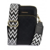 Dámska mini kabelka na mobil, čierna Dámska mini kabelka na mobil, čierna