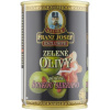 Franz Josef Kaiser Exclusive Zelené olivy plnené pastou zo šunky serrano v slanom náleve 300 g Franz Josef Kaiser Exclusive Zelené olivy plnené pastou zo šunky serrano v slanom náleve 300 g
