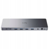 CUDY CS700 Dokovacia stanica 13 v 1, 10Gbps USB-C, 4K, 150W CUDY CS700 Dokovacia stanica 13 v 1, 10Gbps USB-C, 4K, 150W