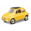 Bburago Fiat 500 F 1965 Bijoux žltá 1:24 Bburago Fiat 500 F 1965 Bijoux žltá 1:24