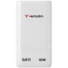 VERBATIM GaN Nabíječka Fold 'n' Go 65W, 2xUSB-C, bílá 32355 Verbatim VERBATIM GaN Nabíječka Fold 'n' Go 65W, 2xUSB-C, bílá 32355 Verbatim