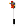 LEGO Gélové pero s minifigúrkou, čierne LEGO Gélové pero s minifigúrkou, čierne