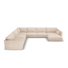 Béžová rohová pohovka (ľavý roh) Vanda - Mazzini Sofas Béžová rohová pohovka (ľavý roh) Vanda - Mazzini Sofas