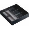 Přihrádky do zásuvky Tower 3442 Desk Tray | černé Přihrádky do zásuvky Tower 3442 Desk Tray | černé