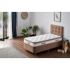 Single Mattress, Base & Headboard Latte - Light Brown (80 x 180) Single Mattress, Base & Headboard Latte - Light Brown (80 x 180)