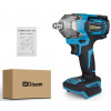 Bezuhlíkový rázový uťahovák 1200NM Súprava akumulátorového skrutkovača Bezuhlíkový rázový uťahovák 1200NM Súprava akumulátorového skrutkovača