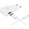 Samsung EP-TA200EWE USB nabíječka, Rychlonabíječka, 1x USB A , 1x micro USB, 15 W, bílá Samsung EP-TA200EWE USB nabíječka, Rychlonabíječka, 1x USB A , 1x micro USB, 15 W, bílá