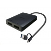 i-tec USB-A/USB-C Dual 4K DP Video adaptér CADUAL4KDP I-Tec i-tec USB-A/USB-C Dual 4K DP Video adaptér CADUAL4KDP I-Tec