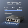 5-Port 2.5G Multi-Gigabit Desktop SwitchPORT: 5× 2.5G RJ45 PortsSPEC: Desktop Steel CaseFEATURE: Plug and Pla MS105GS-M2 5-Port 2.5G Multi-Gigabit Desktop SwitchPORT: 5× 2.5G RJ45 PortsSPEC: Desktop Steel CaseFEATURE: Plug and Pla MS105GS-M2