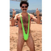 Pánské plavky Borat Mankini, Zelené