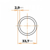 Rúra ZN 33,7 / 2,9 mm (1 Rúra ZN 33,7 / 2,9 mm (1