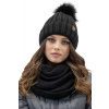 Komplet Vivisence 70100Kmpl čiapka a šál Farba: Čierna, Veľkosť: UNI Komplet Vivisence 70100Kmpl čiapka a šál Farba: Čierna, Veľkosť: UNI