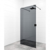 Sprchová zástena Walk-in 90 cm SAT vo farbe profilu čierna SATBWI90KSZAVC Sprchová zástena Walk-in 90 cm SAT vo farbe profilu čierna SATBWI90KSZAVC