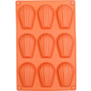 MagicHome Forma MagicHome, na pečenie, silikónová, na 9 labiek, 20x30x1,2 cm MagicHome Forma MagicHome, na pečenie, silikónová, na 9 labiek, 20x30x1,2 cm