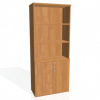 Policová skriňa Strong, zámok, 80x192x40 cm, jelša/jelša Policová skriňa Strong, zámok, 80x192x40 cm, jelša/jelša