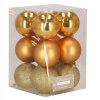 Vianočné ozdoby - Vianočný stromček 6 cm non -makty Golden Bauble 12x (Vianočné ozdoby - Vianočný stromček 6 cm non -makty Golden Bauble 12x) Vianočné ozdoby - Vianočný stromček 6 cm non -makty Golden Bauble 12x (Vianočné ozdoby - Vianočný stromček 6 cm non -makty Golden Bauble 12x)
