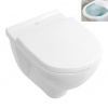 Villeroy & boch Wc s prkénkem softclose závěsné O.Novo zadní odpad 5660HR01 Villeroy & boch Wc s prkénkem softclose závěsné O.Novo zadní odpad 5660HR01