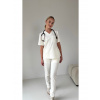 Amarivas Dámske zdravotnícke nohavice Amari PREMIUM - White Veľkosť: XL Amarivas Dámske zdravotnícke nohavice Amari PREMIUM - White Veľkosť: XL