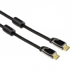 Hama HDMI kábel vidlica-vidlica, 3 m, pozlát., ferit. filtre, kovové vidlice, opletený,... 85444290 Hama HDMI kábel vidlica-vidlica, 3 m, pozlát., ferit. filtre, kovové vidlice, opletený,... 85444290