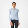 CASTELLI Cyklistický dres s dlhým rukávom letný - ESPRESSO 2 W - modrá CASTELLI Cyklistický dres s dlhým rukávom letný - ESPRESSO 2 W - modrá