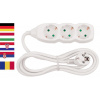 Cable GERMAN socket Strend Pro DG-805B 3,00 m, 5 sockets, HU, RO, SRB, CRO Cable GERMAN socket Strend Pro DG-805B 3,00 m, 5 sockets, HU, RO, SRB, CRO