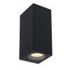 Lucide 69800/02/30 Nástenné svietidlo ZARO GU10, 35W, IP44, čierna Lucide 69800/02/30 Nástenné svietidlo ZARO GU10, 35W, IP44, čierna