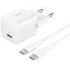 BELKIN Boost Charge nabíjacia súprava adaptéra s portom USB-C a kábla USB-C na USB-C - 25W - 1 m - biela WCA012kq1MWH-B6 - možnosť vrátiť tovar ZADARMO do 30tich dní BELKIN Boost Charge nabíjacia súprava adaptéra s portom USB-C a kábla USB-C na USB-C - 25W - 1 m - biela WCA012kq1MWH-B6 - možnosť vrátiť tovar ZADARMO do 30tich dní