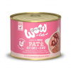 WOW paté pre mačiatka HYDINA a pečeň Veľkosť: 200g WOW paté pre mačiatka HYDINA a pečeň Veľkosť: 200g