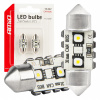 LED žiarovky CANBUS 12SMD Festoon C5W 3838 31mm White 12/24V AMIO-04247 LED žiarovky CANBUS 12SMD Festoon C5W 3838 31mm White 12/24V AMIO-04247