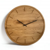 Karls DESIGN Dubové hodiny - LINE - 40cm , Čierna , Bez gravírovania Karls DESIGN Dubové hodiny - LINE - 40cm , Čierna , Bez gravírovania