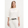 Tommy Jeans tričko dámske bavlnené DW0DW22803 béžová S Tommy Jeans tričko dámske bavlnené DW0DW22803 béžová S