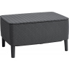 ALLIBERT SALEMO TABLE antracit (241664) - záhradný stôl s úložným priestorom ALLIBERT SALEMO TABLE antracit (241664) - záhradný stôl s úložným priestorom