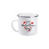 Plechový hrnček HAPPY VALENTINE´S DAY Nie Plechový hrnček HAPPY VALENTINE´S DAY Nie