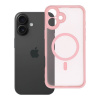 Kryt Full Matte Mag Cover Case s MagSafe iPhone 16 Plus Pink Kryt Full Matte Mag Cover Case s MagSafe iPhone 16 Plus Pink