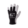CXS Rukavice TECHNIK ECO, kombinované, černo-bílé, vel. 08 CXS Rukavice TECHNIK ECO, kombinované, černo-bílé, vel. 08