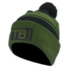 TB Baits Zimná čiapka Khaki Bobble TB Baits Zimná čiapka Khaki Bobble