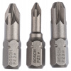 BOSCH 3-dielna sada skrutkovacích bitov Extra Hard (PZ) PZ1; PZ2; PZ3; 25 mm 2607001753 BOSCH 3-dielna sada skrutkovacích bitov Extra Hard (PZ) PZ1; PZ2; PZ3; 25 mm 2607001753